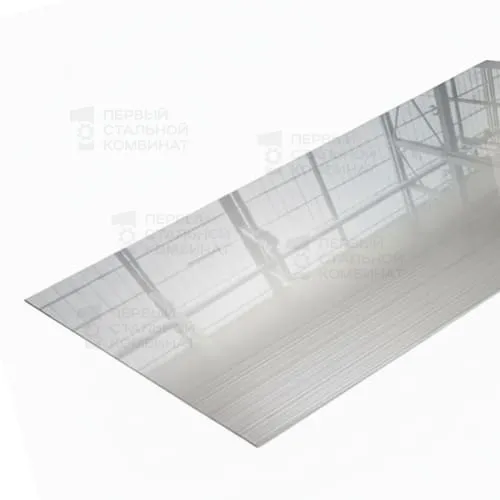 Лист нержавеющий зеркальный 0,2х1000х2000 мм AISI 310S DIN 50049-1992