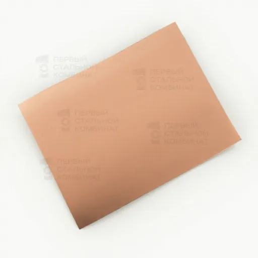 Лист медный 0,1х600х1500 мм М0Б ГОСТ 1173-2006