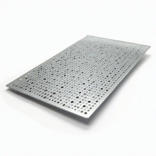 Лист перфорированный оцинкованный 1x1250x2500 мм Rv 5-8 ОЦ