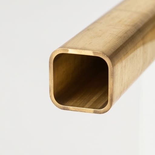 Труба латунная квадратная 10х10х2 мм Л63 ТУ 48-21-428-84