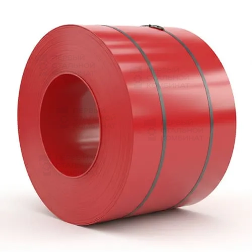 Рулон стальной с полимерным покрытием 0,4х1000 мм 08ПС ГОСТ 52146-2003