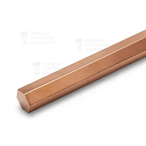 Пруток шестигранный медный 3 мм М1 ГОСТ 1535-2006