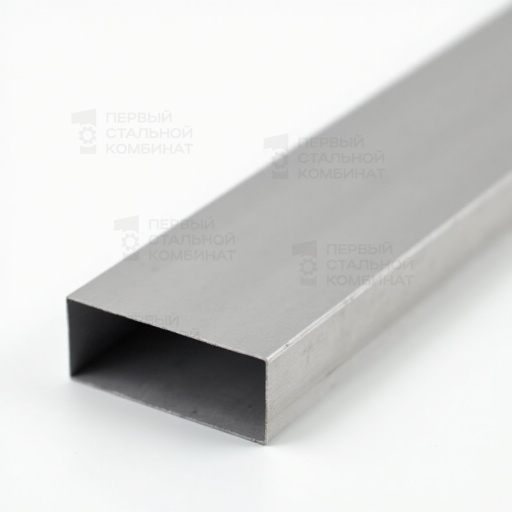 Труба нержавеющая профильная прямоугольная 120х80х5 мм AISI 430 ASTM A554